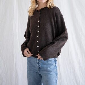 Things Between Brown Piper Cardigan